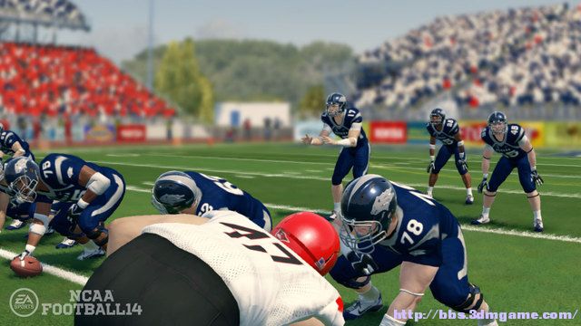 《美国大学橄榄球14》 英文GOD版XBOX360版 游戏截图 2