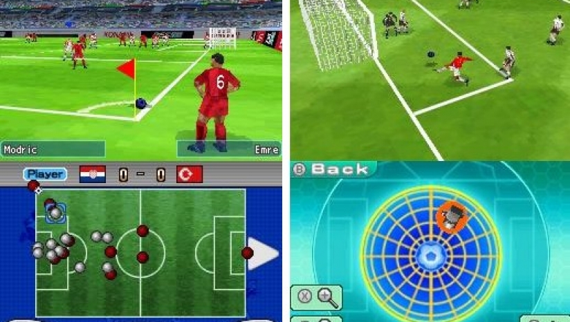《胜利十一人2008》 美版NDS版 游戏截图 2